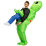 Aufblasbares Alien Kostüm für Erwachsene und Kinder kaufen-Grün-150CM -200CM-Luzern Mode
