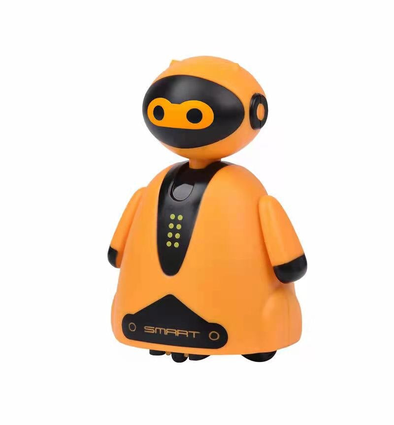 Roboter-Spielzeug | Interaktiv Fördert Lernen Kreativ Langlebig-Oranger Roboter-Luzern Mode