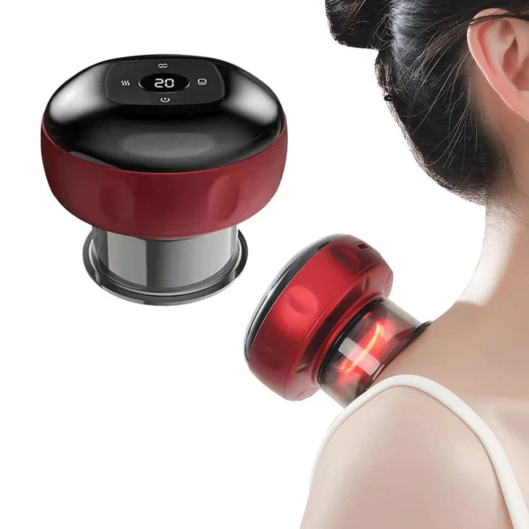 Cuppinggerät | Massage Wiederaufladbar Kompakt Vielseitig USB Einstellbar-Luzern Mode