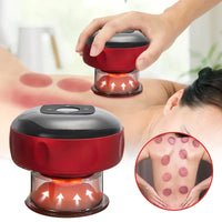 Cuppinggerät | Massage Wiederaufladbar Kompakt Vielseitig USB Einstellbar-Luzern Mode