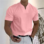 Atmungsaktives Herren Fitnessshirt mit V-Ausschnitt – Timo