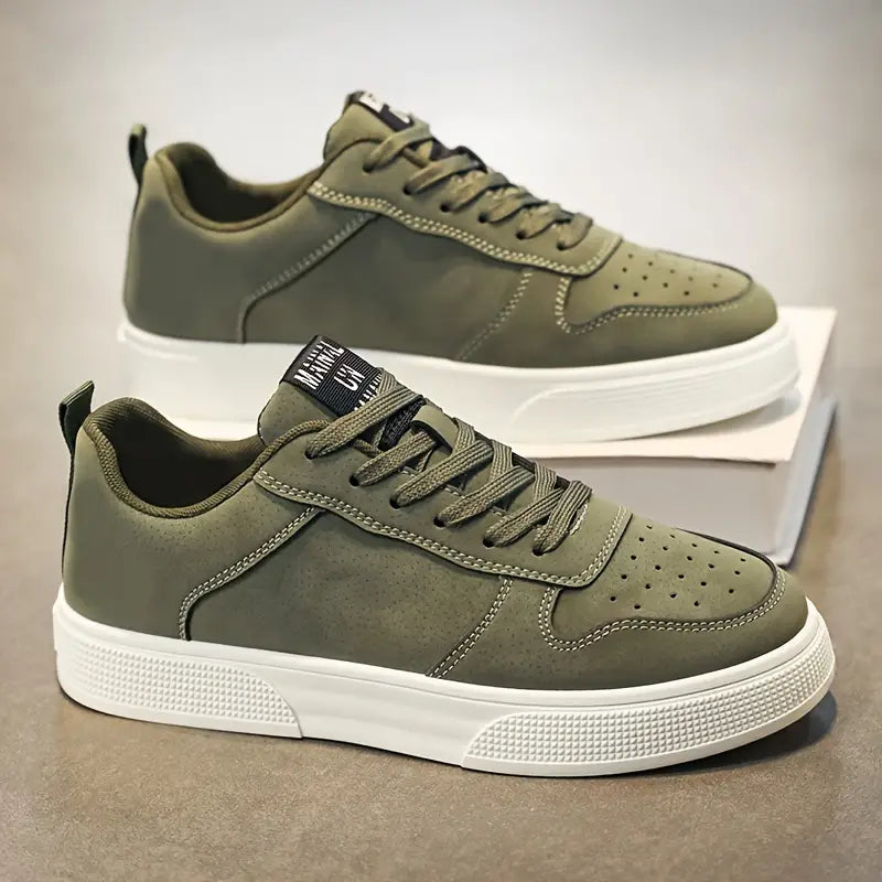 Herren-Wanderschuhe aus Veloursleder mit Komfortsohle & Stil – Marco