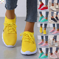 Damen Sneaker Atmungsaktiv Bequem Laufen Freizeit Schuhe-Luzern Mode