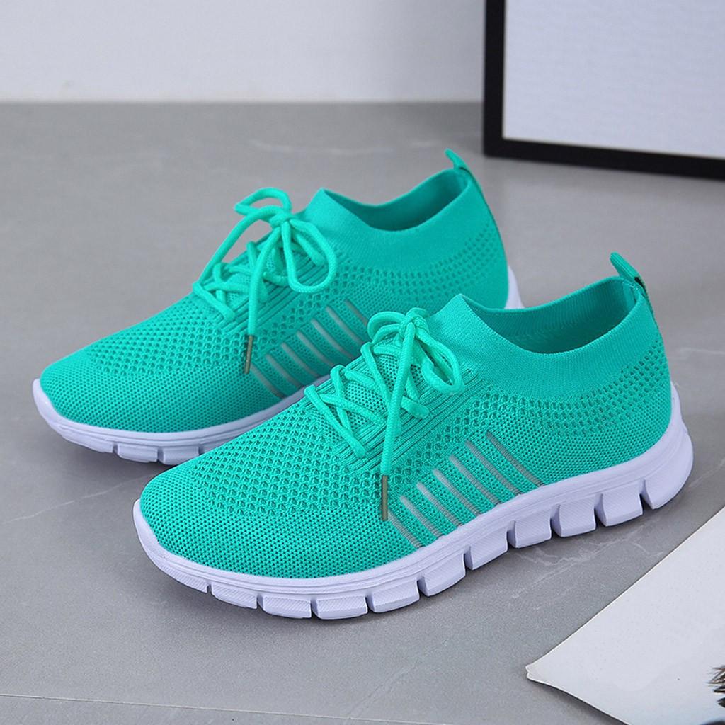 Damen Sneaker Atmungsaktiv Bequem Laufen Freizeit Schuhe-Luzern Mode
