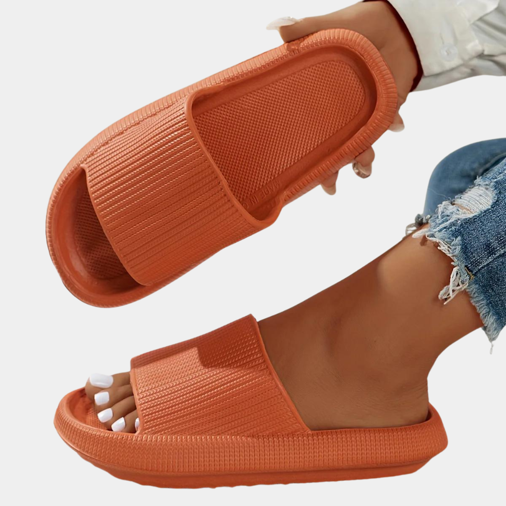 Herren Badesandalen rutschfest - Bequeme Hausschuhe-Luzern Mode