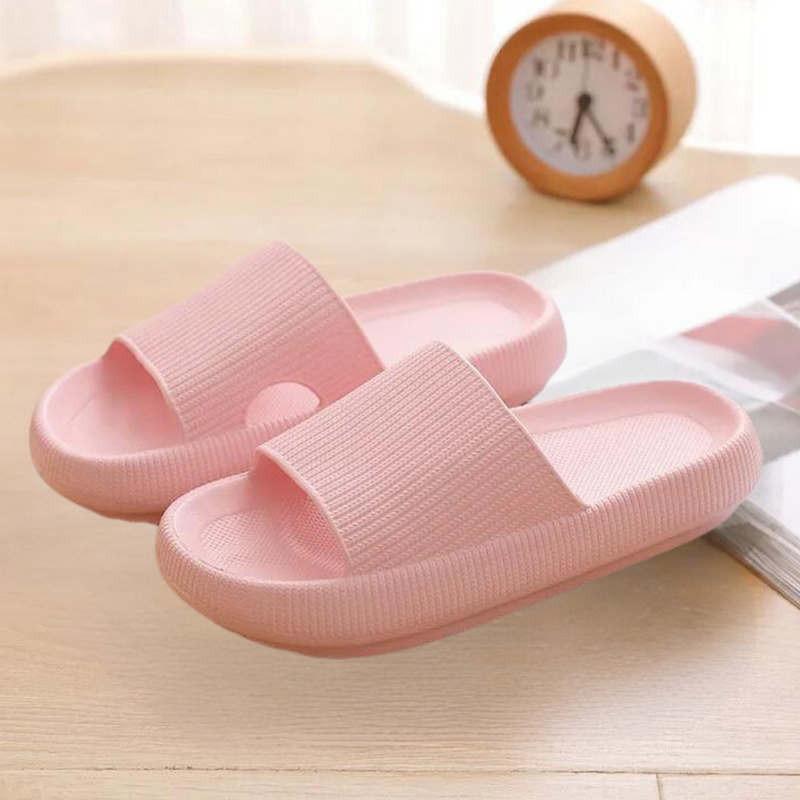 Herren Badesandalen rutschfest - Bequeme Hausschuhe-Rosa-35-Luzern Mode