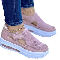 Damen Sneaker | Mesh | Hineinschlüpfen | EVA-Schaum | Luftig | Leicht-Luzern Mode