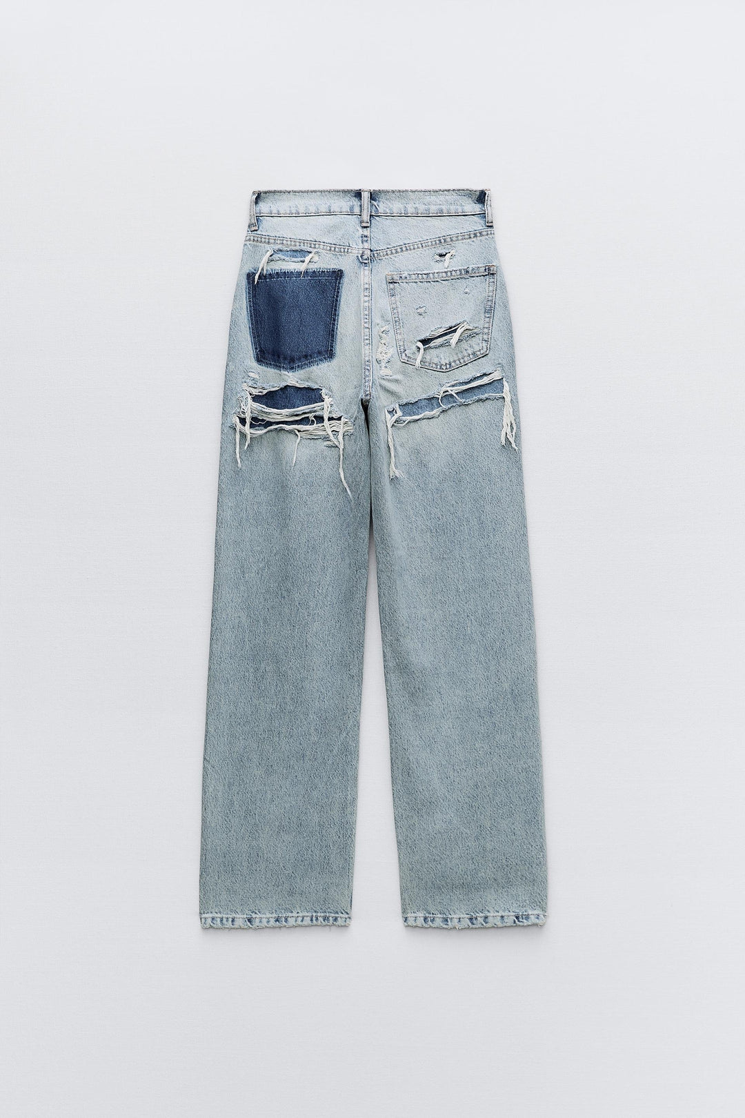 Damen High-Waist Jeans mit geradem Bein für Freizeit-Look-Luzern Mode