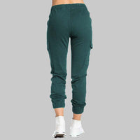 Damen Cargo Hose mit Taschen - Bequeme Freizeithose Trend-Luzern Mode