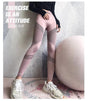 Damen Sport Leggings mit Hoher Taille für Fitness und Yoga-Rosa-XS-Luzern Mode
