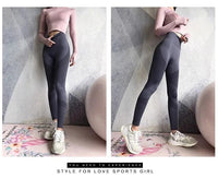 Damen Sport Leggings mit Hoher Taille für Fitness und Yoga-Luzern Mode