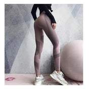 Damen Sport Leggings mit Hoher Taille für Fitness und Yoga-Luzern Mode