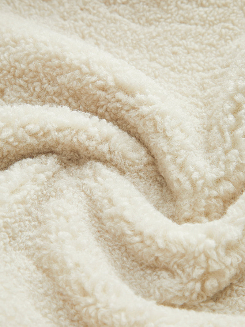 Damen Teddyjacke aus Fleece - Kuscheliger Wintermantel-Luzern Mode