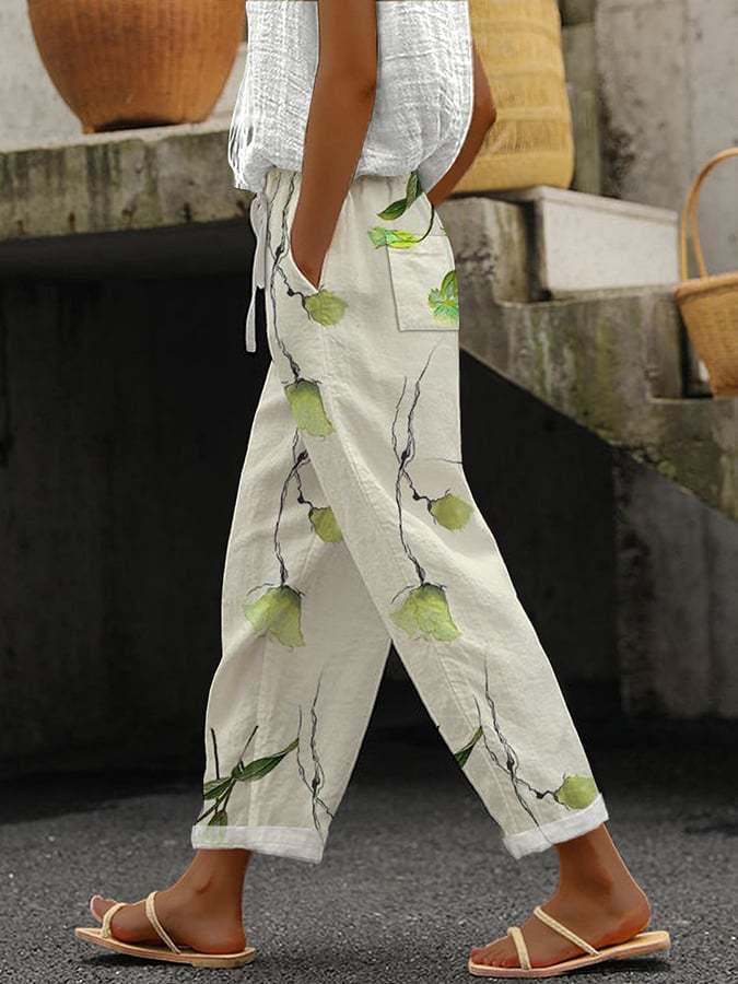 Damen Komforthose mit Druck – Nova
