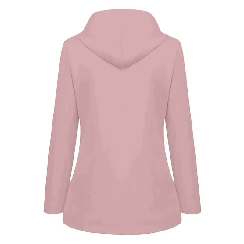 Damen Wasserdichte Jacke mit Kapuze für Outdoor-Aktivitäten-Luzern Mode