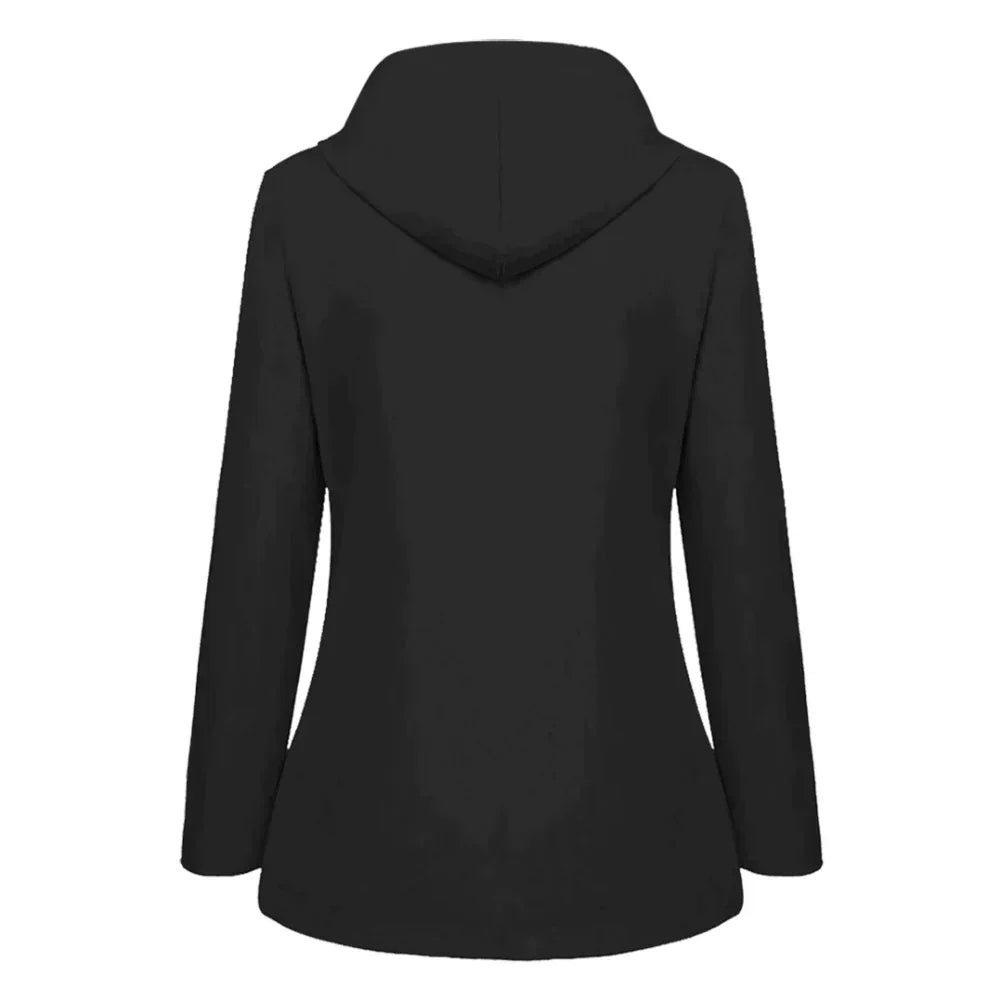 Damen Wasserdichte Jacke mit Kapuze für Outdoor-Aktivitäten-Luzern Mode