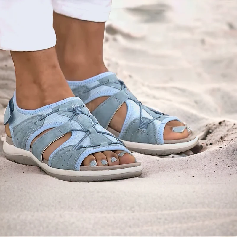 Orthopädische Damen Sandalen für Komfort und Stil-Luzern Mode