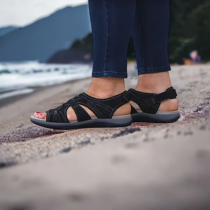 Orthopädische Damen Sandalen für Komfort und Stil-Luzern Mode
