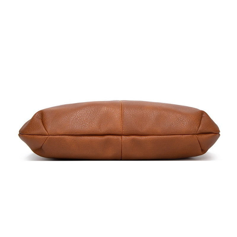 Damen Schultertasche Leder Hobo Bag für Alltag und Büro-Luzern Mode