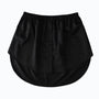 Damen Shirtverlängerer | Elastischem Bund | Baumwolle | Knöpfen-Schwarz-S-Luzern Mode