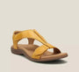 Damen Sandalen Komfort Casual Sommer Schuhe Bequem-Gelb-35-Luzern Mode