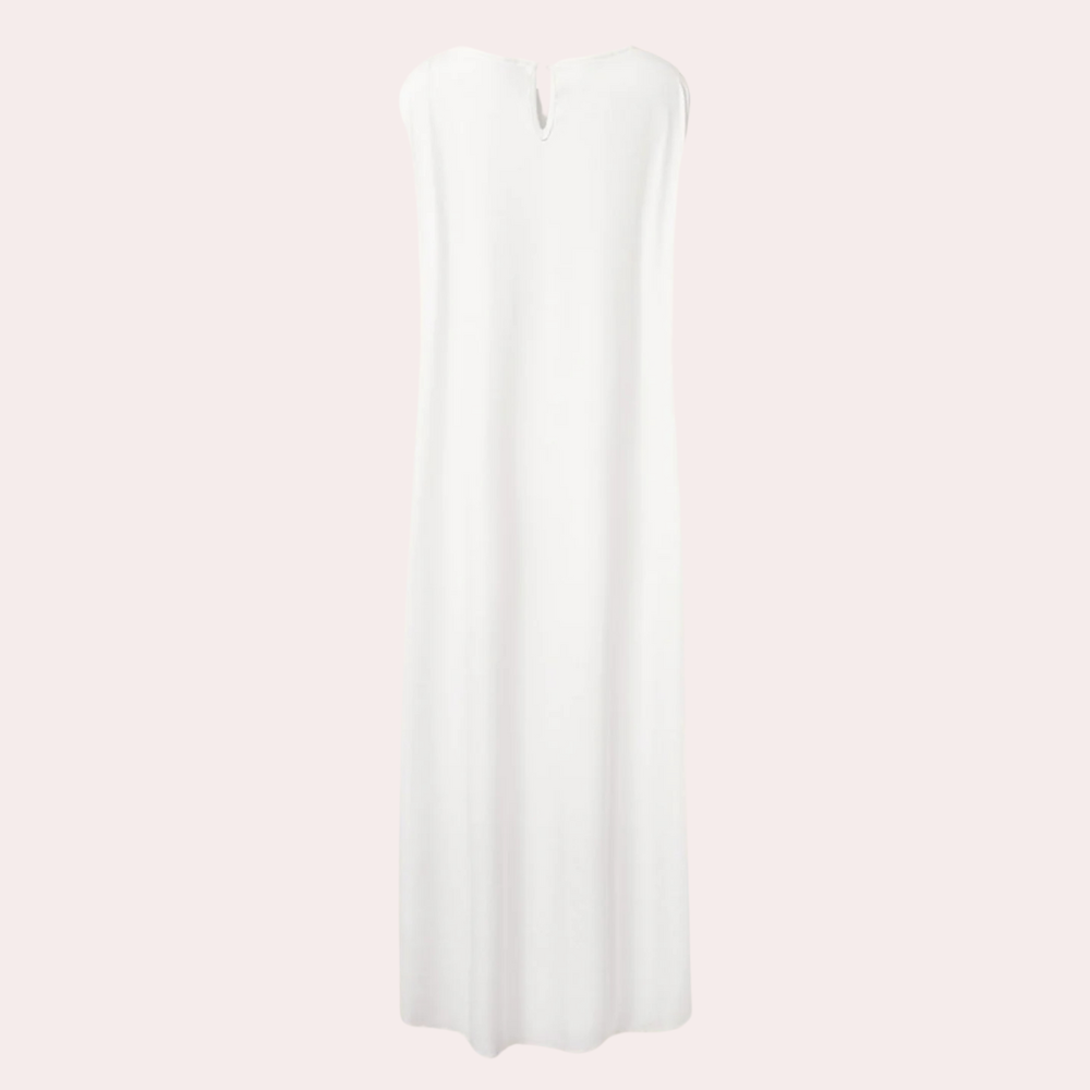 Damen Top mit Gesicht Grafik - Elegantes ärmelloses Design-Luzern Mode