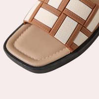Herren Sandalen Sommer Rutschfest Bequem Quadratisch-Luzern Mode