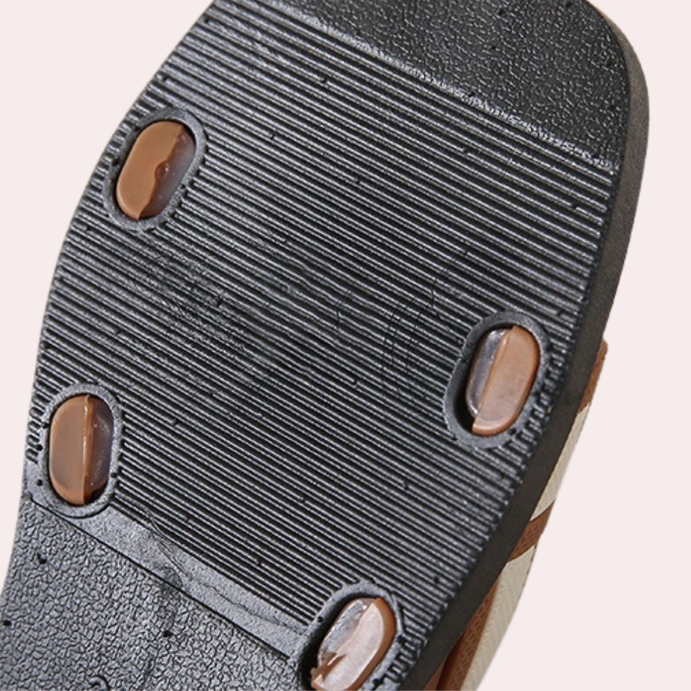 Herren Sandalen Sommer Rutschfest Bequem Quadratisch-Luzern Mode