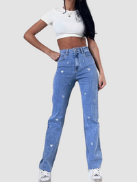 Damen Leinen Zweiteiler Set: Lässiges Sommer Outfit-Luzern Mode