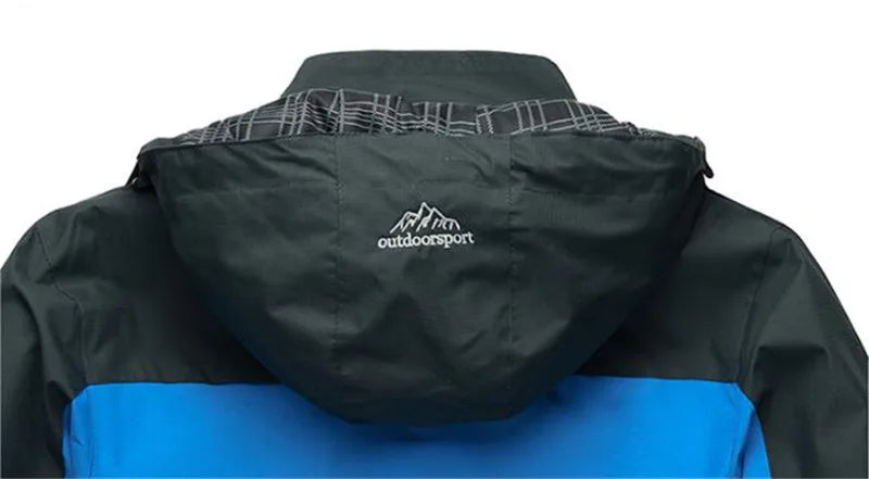 Wasserdichte Outdoor-Jacke für Herren mit Kapuze-Luzern Mode