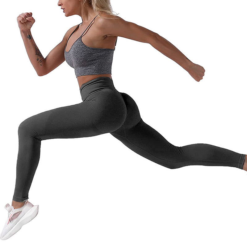 Damen Sport Leggings - Nahtlose Fitness Tights für Yoga-Luzern Mode