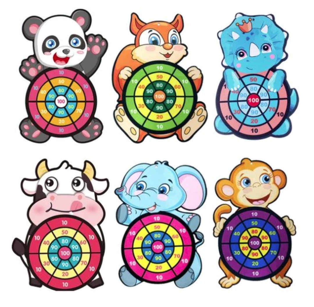 Lern-Dartspiel für Kinder – Spielspaß mit Lernfaktor (1+1 Gratis)