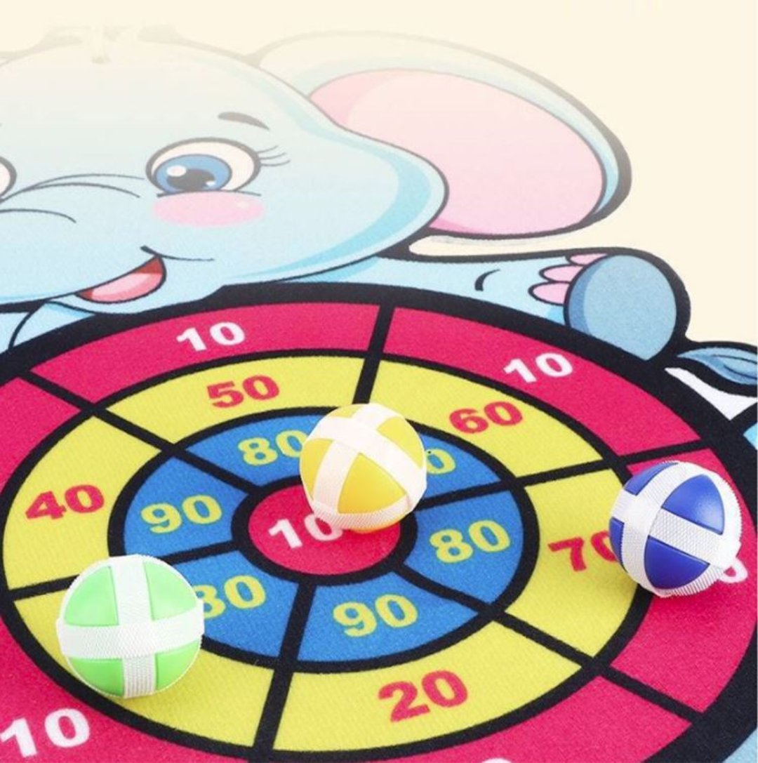 Lern-Dartspiel für Kinder – Spielspaß mit Lernfaktor (1+1 Gratis)