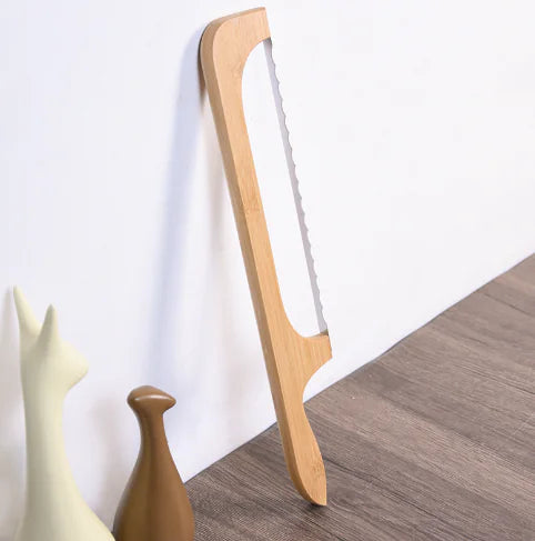 Brotmesser | Stilvoll Holz Langlebig Scharf Einzigartig Ergonomisch Vielseitig-Luzern Mode