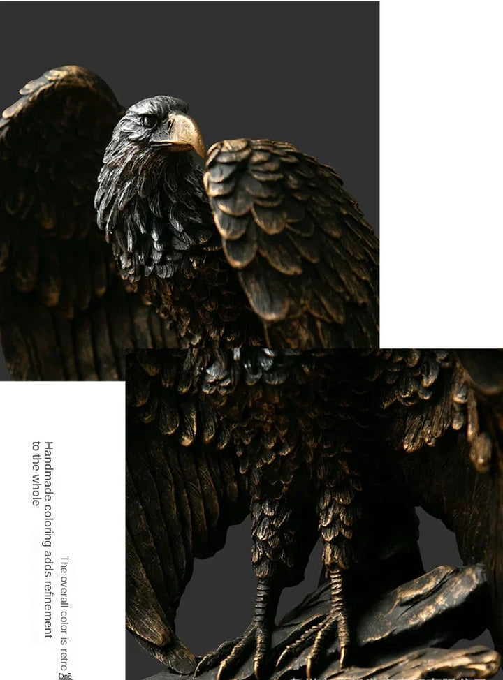 Adler Skulptur | Büste Langlebig Bronze Stilvoll Vielseitig Einzigartig-Luzern Mode