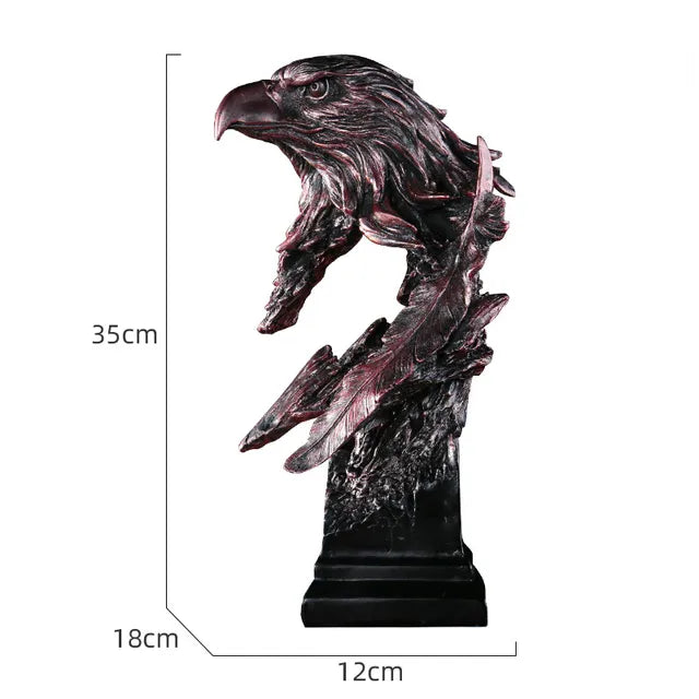 Adler Skulptur | Büste Langlebig Bronze Stilvoll Vielseitig Einzigartig-Luzern Mode