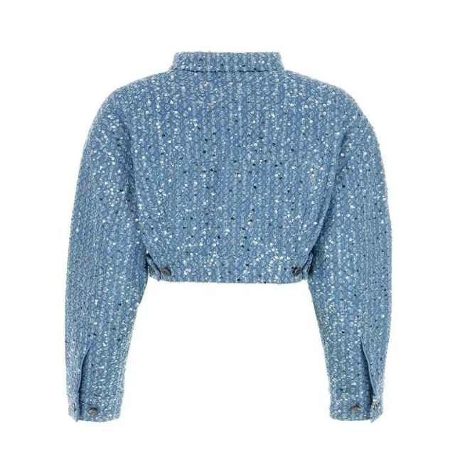 Paillettenbesetzte Damenjacke für festliche Anlässe-Luzern Mode