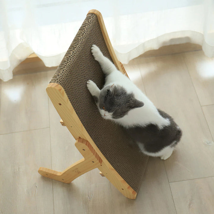 Kratzbaum und Liegestuhl für Katzen | 3-in-1 | Modern | Bequem | Spielen-Luzern Mode