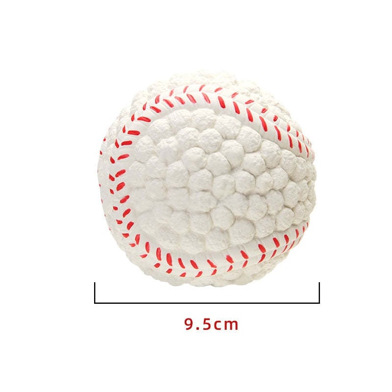 Spielball Hunde | Unzerstörbar | Sprungkraft | Stark | Flexibel-Baseball-Groß-Luzern Mode