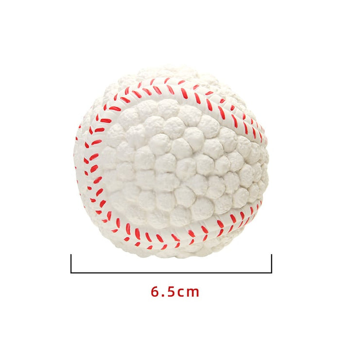Spielball Hunde | Unzerstörbar | Sprungkraft | Stark | Flexibel-Baseball-Klein-Luzern Mode