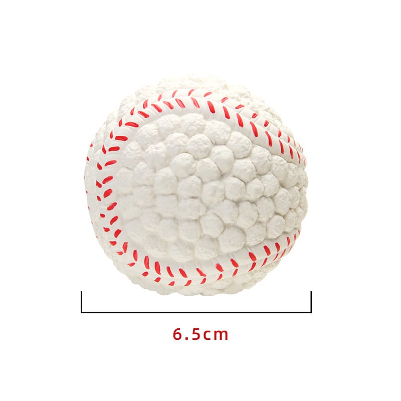 Spielball Hunde | Unzerstörbar | Sprungkraft | Stark | Flexibel-Baseball-Klein-Luzern Mode