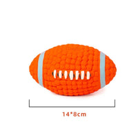 Spielball Hunde | Unzerstörbar | Sprungkraft | Stark | Flexibel-Rugbyball-Groß-Luzern Mode