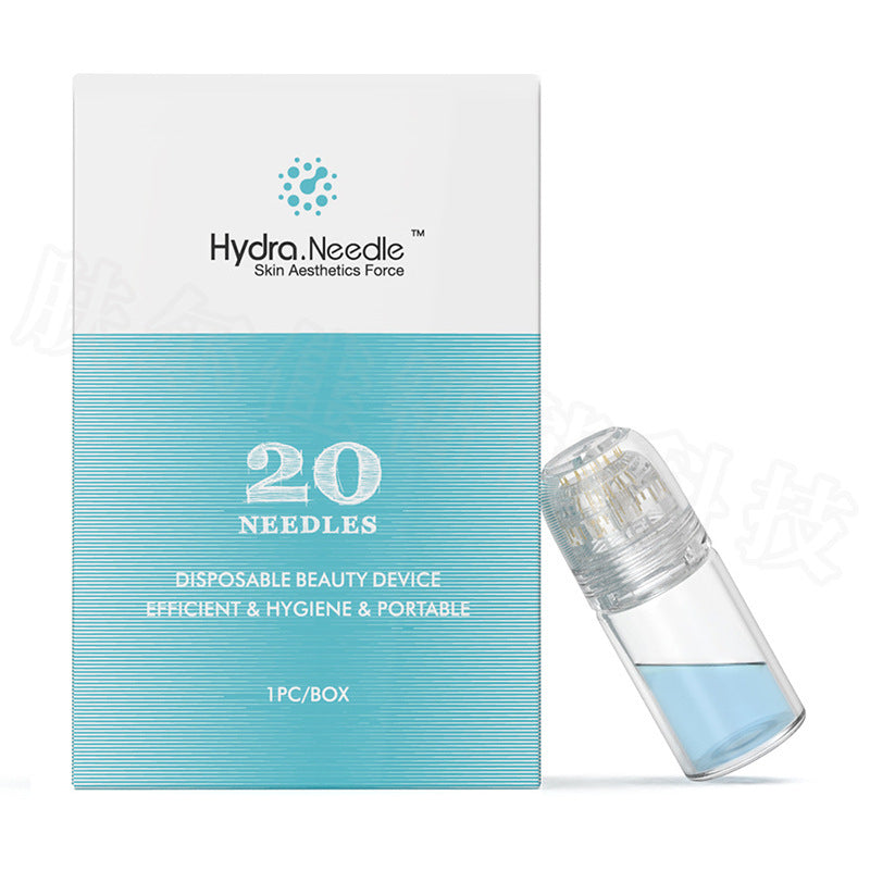 Microneedling Stempel | Hautpflege Titanium 20-Pin Glasflasche-Luzern Mode