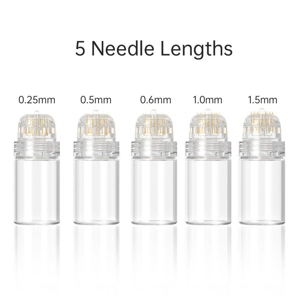 Microneedling Stempel | Hautpflege Titanium 20-Pin Glasflasche-Luzern Mode