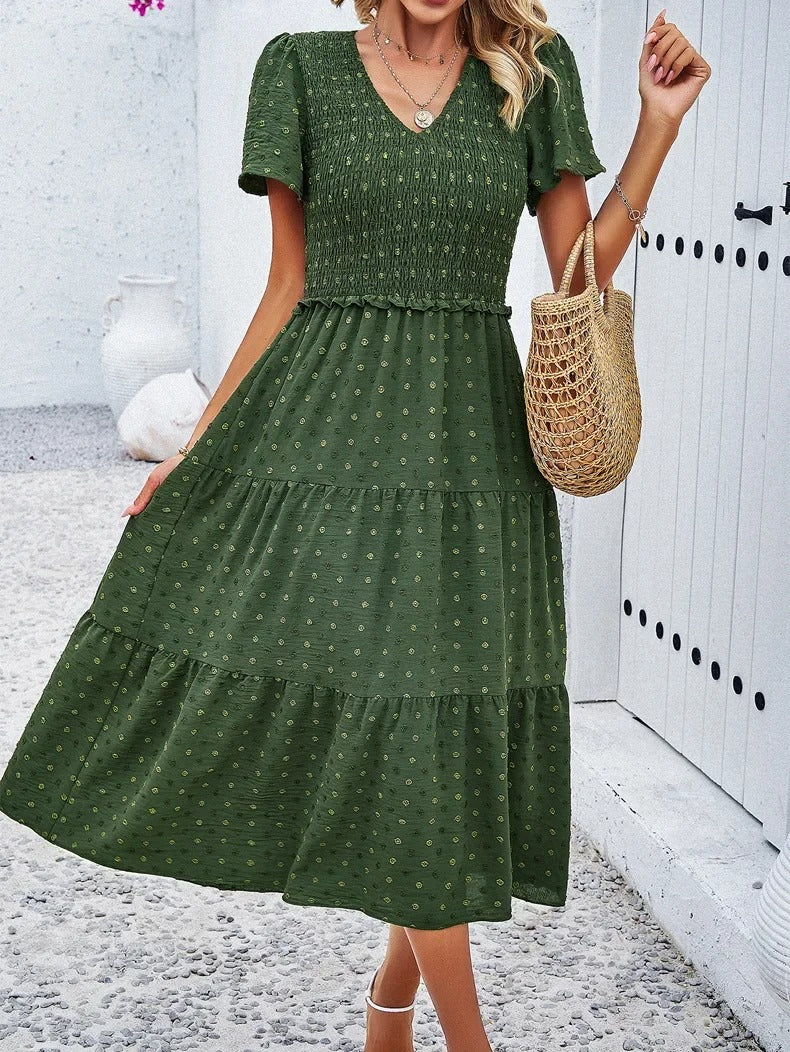 Herbstkleid mit lockerer Passform – Nadezhda