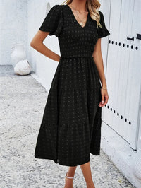 Herbstkleid mit lockerer Passform – Nadezhda