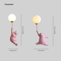 Kinderzimmer Wandlampe | Bär Niedlich Stilvoll Einzigartig Atmosphärisch LED-Luzern Mode