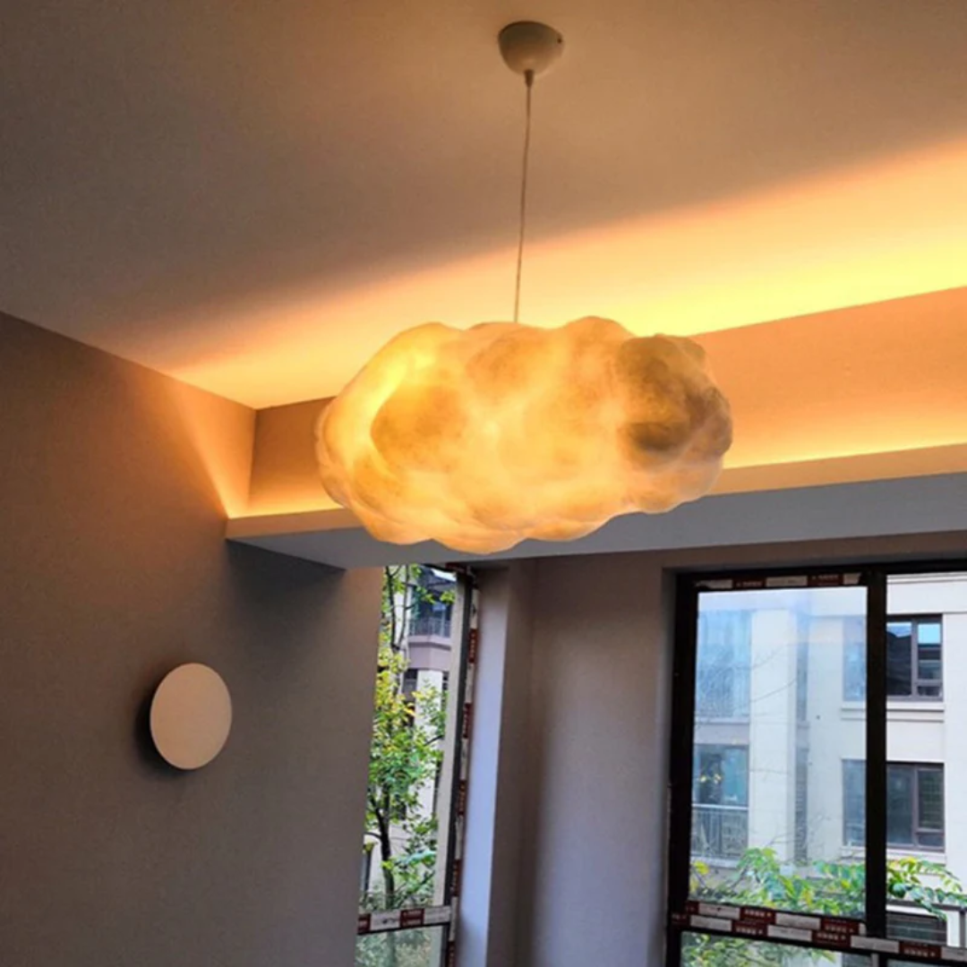 Design LED Hängelampe | Wolken-Stil Einzigartig Stimmungsvolles Licht Vielseitig Stilvoll-Luzern Mode