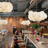 Design LED Hängelampe | Wolken-Stil Einzigartig Stimmungsvolles Licht Vielseitig Stilvoll-Luzern Mode