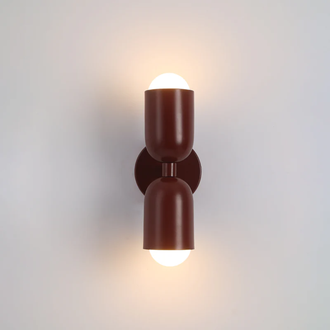 Wandleuchte | LED Modern Doppelseitig Farbvoll Stimmungsbeleuchtung Einzigartig Stilvoll-Rot-Luzern Mode